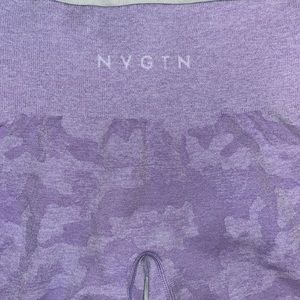 NVGTN booty shorts purple camo